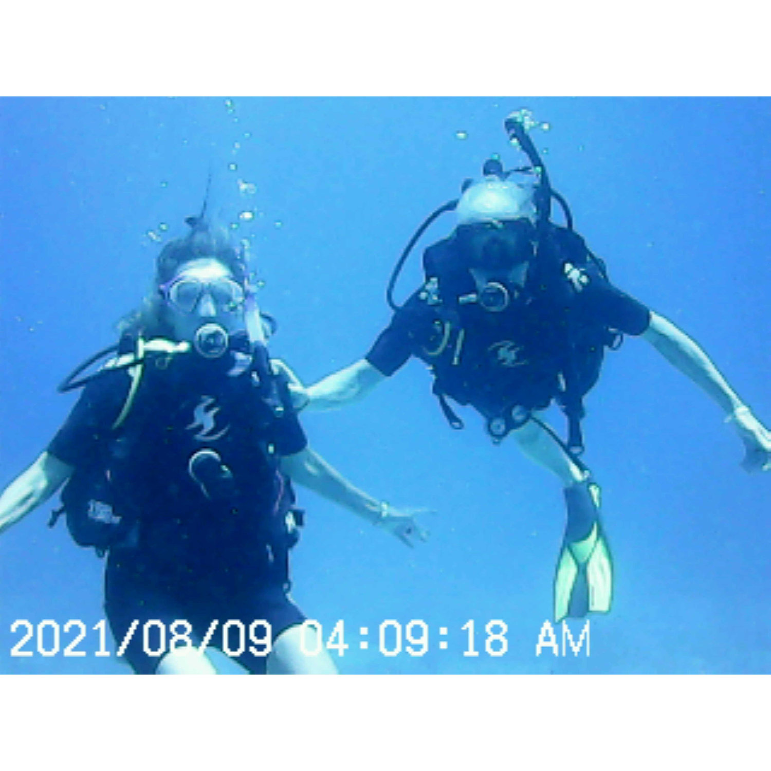 Kate picked up her SCUBA certification in 2024.