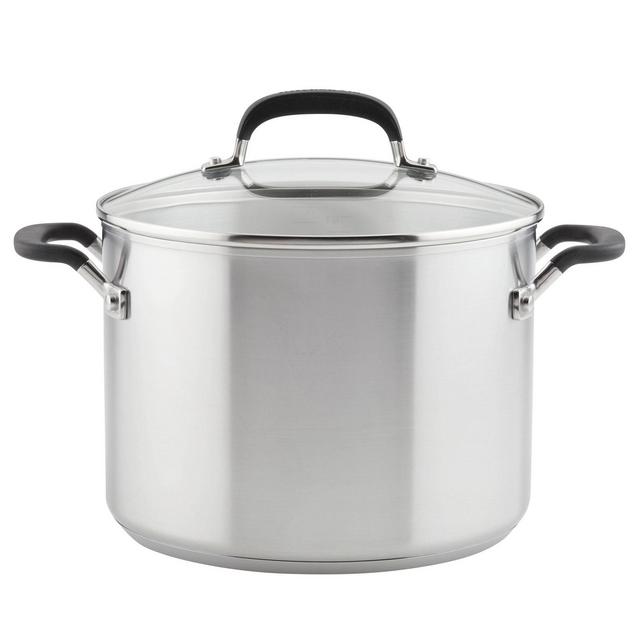 Cuisinart Classic 5.75qt Stainless Steel Pasta Pot with Straining Cover -  83665S-22