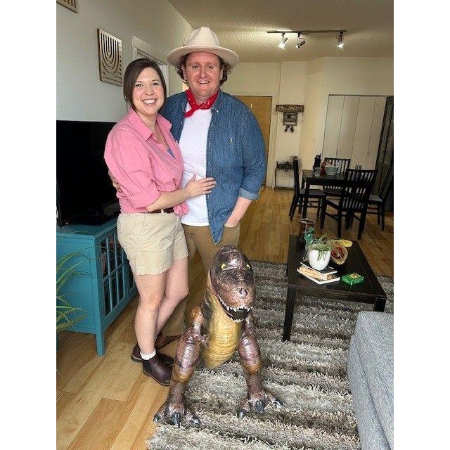 First Halloween reppin' Jurassic Park