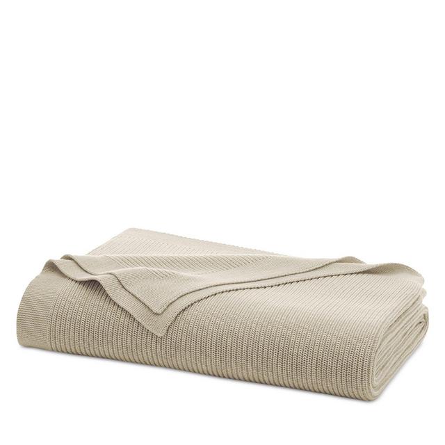 Boll & Branch Ribbed Knit Blanket, Full/Queen