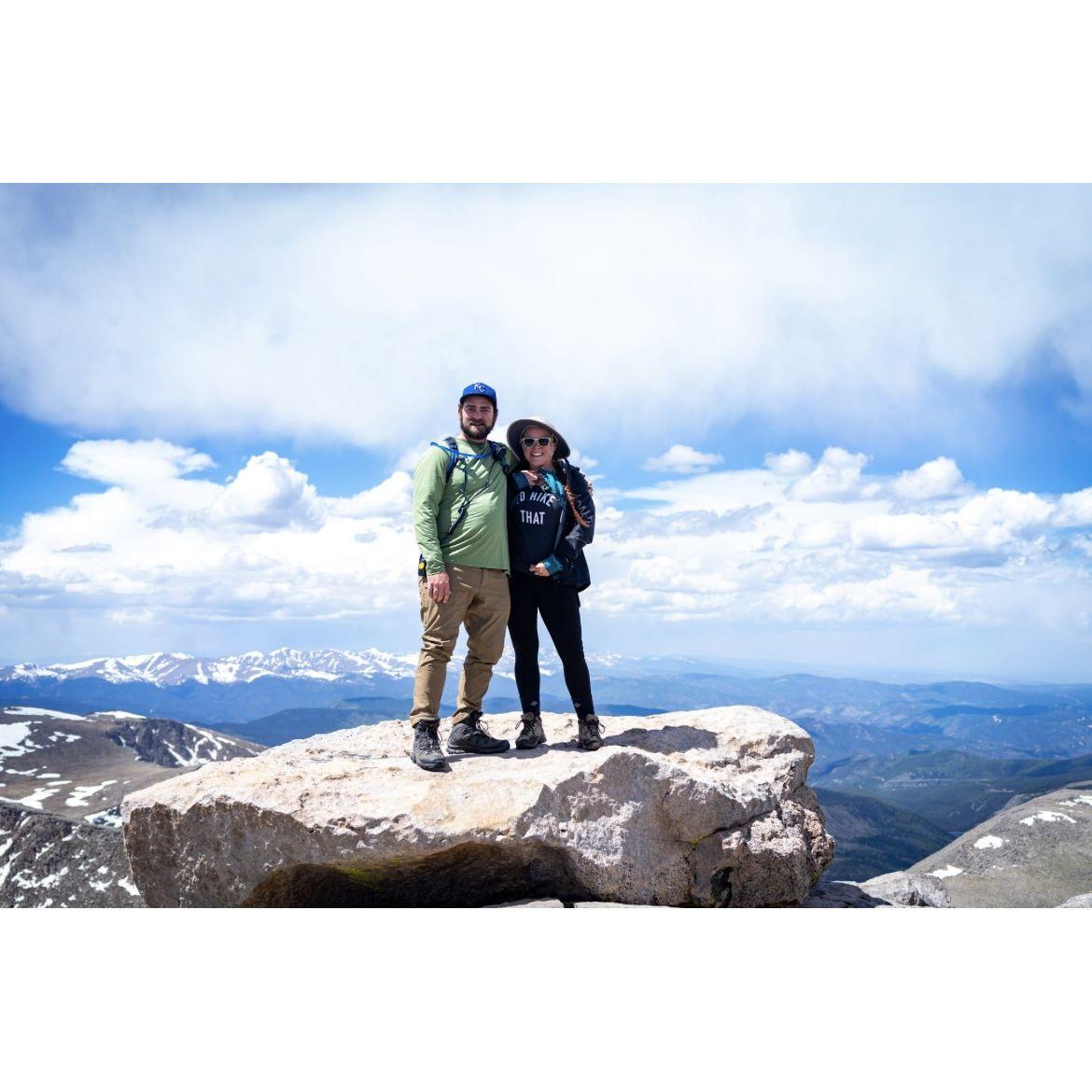 James's 1st Colorado 14er!