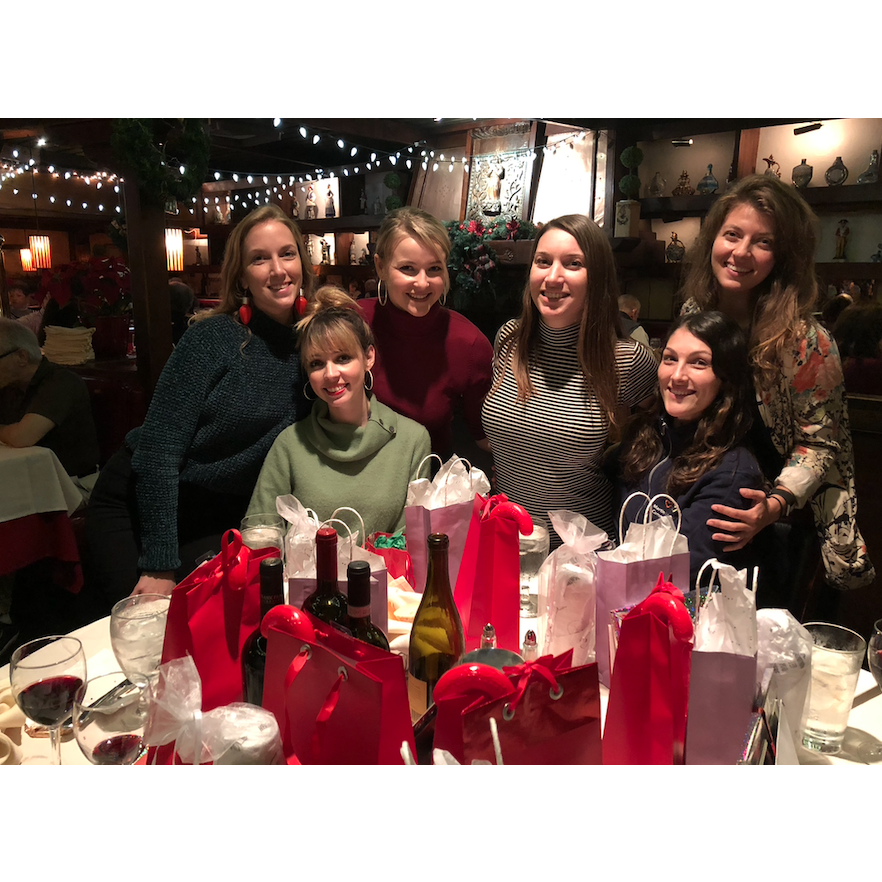 we're both super blessed to have such amazing, strong, supportive groups of friends