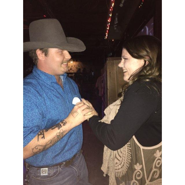 The night we got engaged
