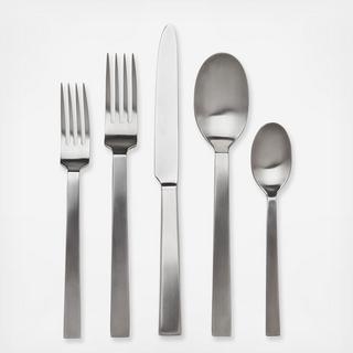 Rapallo Satin 5-Piece Flatware Set, Service for 1