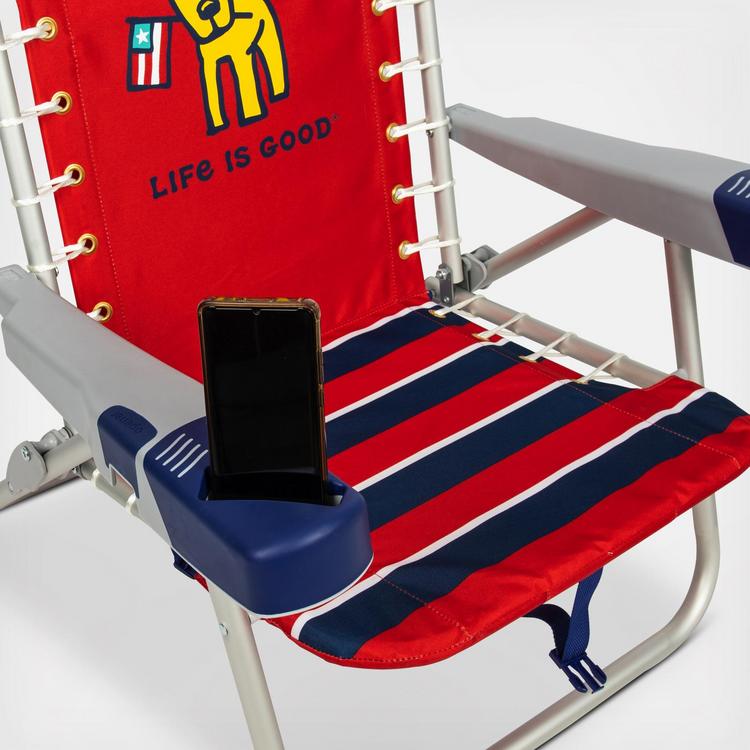 Life Is Good, Laceup Backpack Beach Chair | Zola