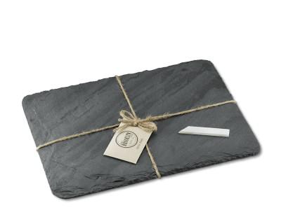 Brooklyn Slate Cheese Board, Grey, 10" x 14"