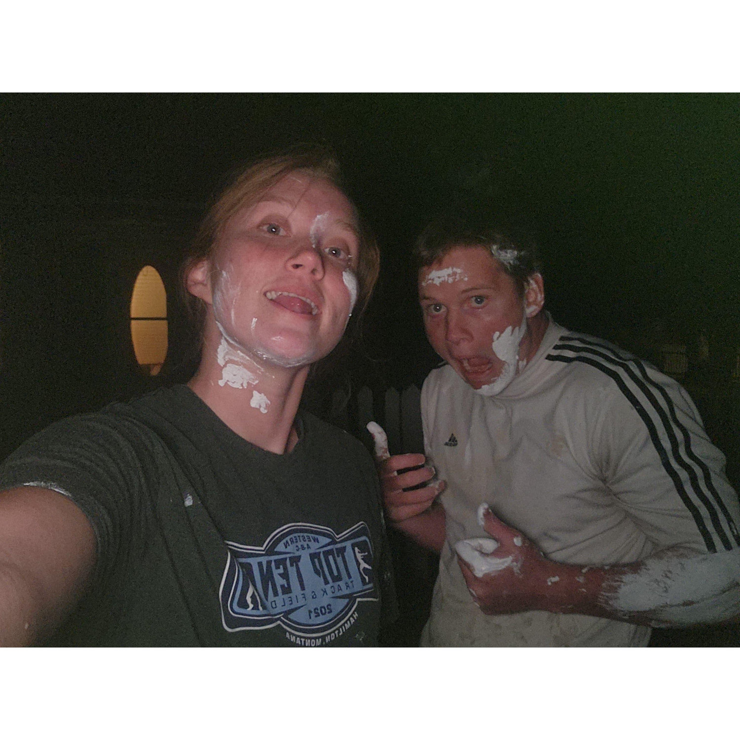 First night we had full on conversations... and lots of flirting. Later he asked me out