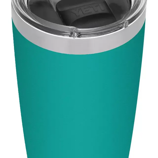 YETI 20 oz. Rambler Tumbler with MagSlider Lid (Black & Orange)