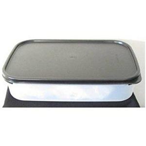 Tupperware Modular Mate Rectangle #1. Black Seal