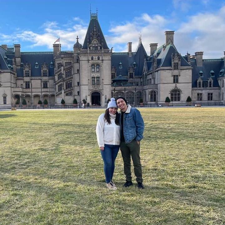 Visiting the Biltmore Estate in Asheville, NC. It was sooooo cold and windy this day!
2021