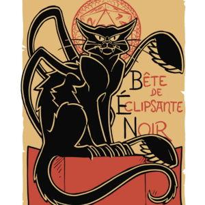 Le Displacer Noir Poster (24x36)