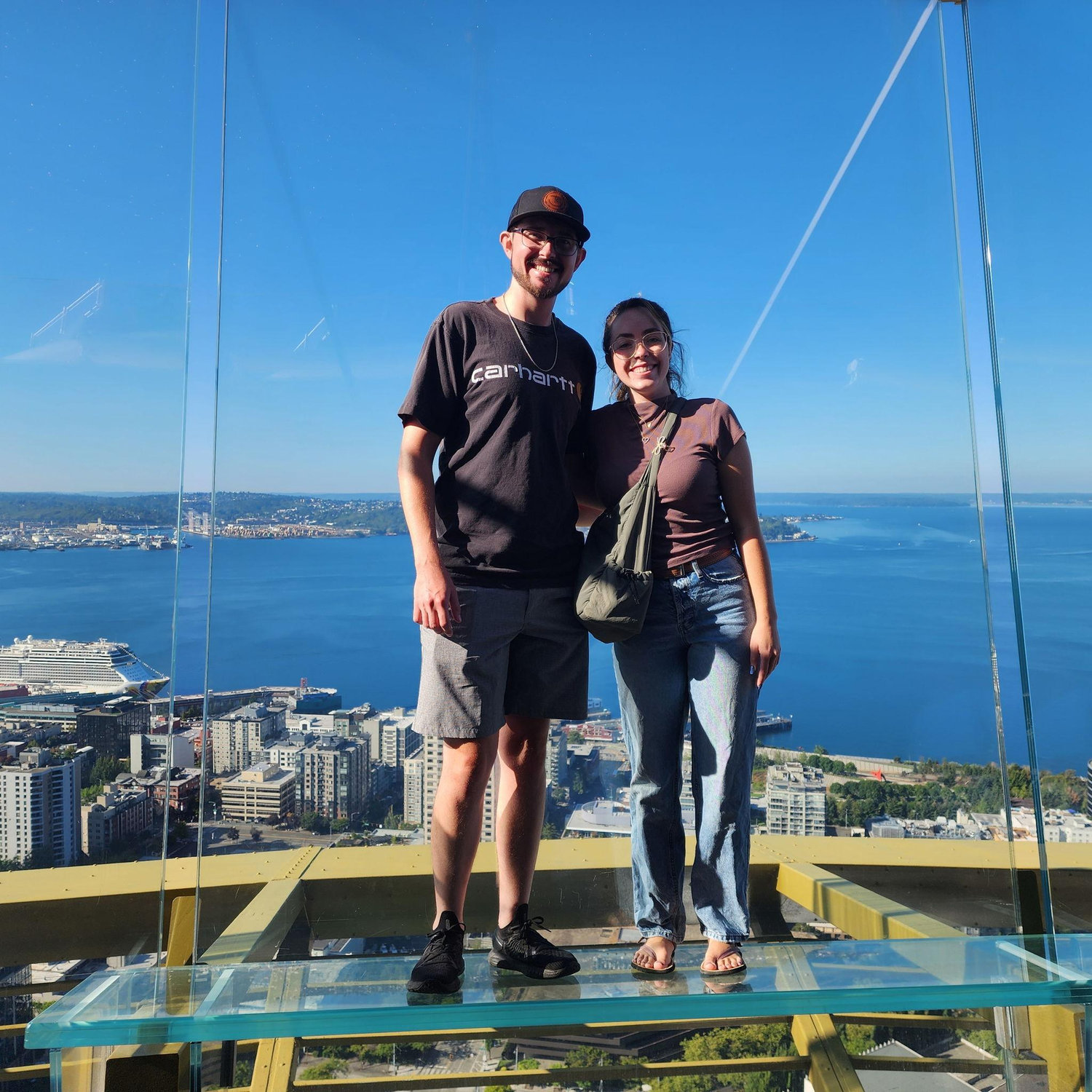Top of the Space Needle!!