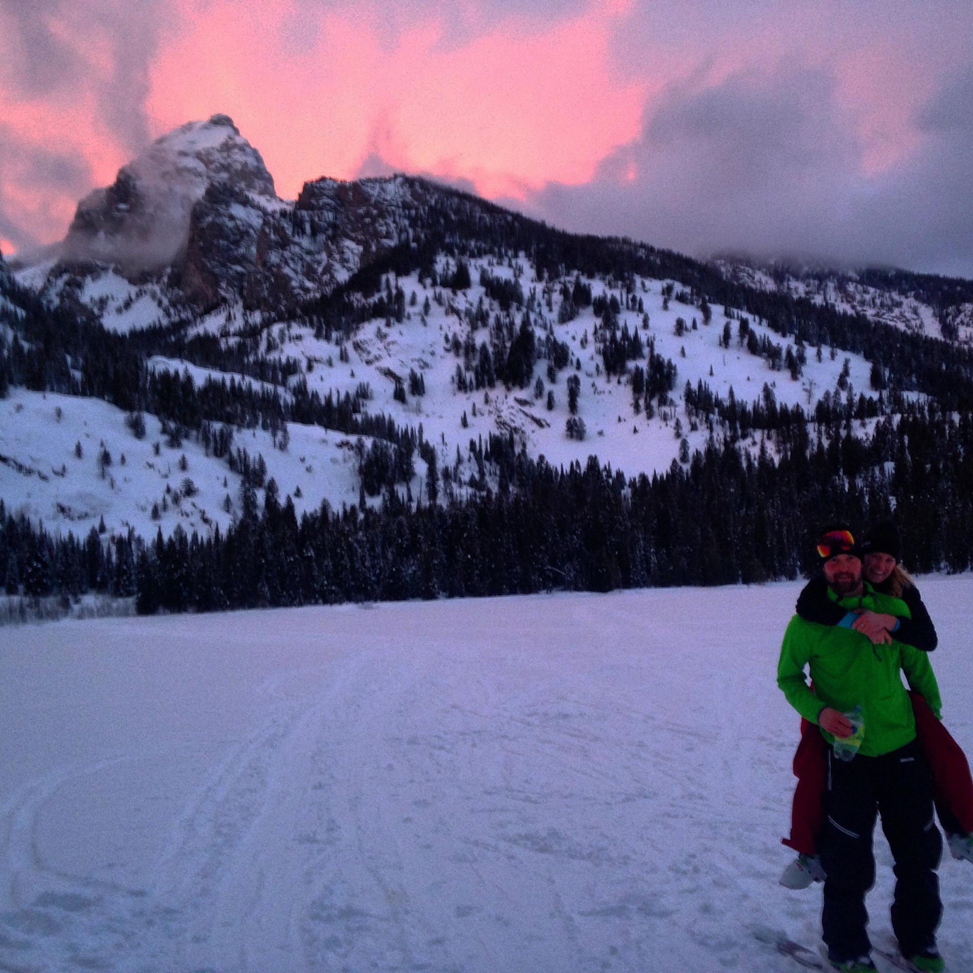 Skiing in Grand Teton National Park