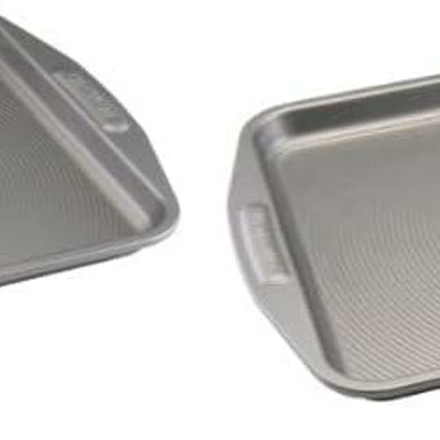Circulon Nonstick Bakeware, Nonstick Cookie Sheet/Baking Sheet - 11 Inch x 17 Inch, Dark Gray (Pack of 2)