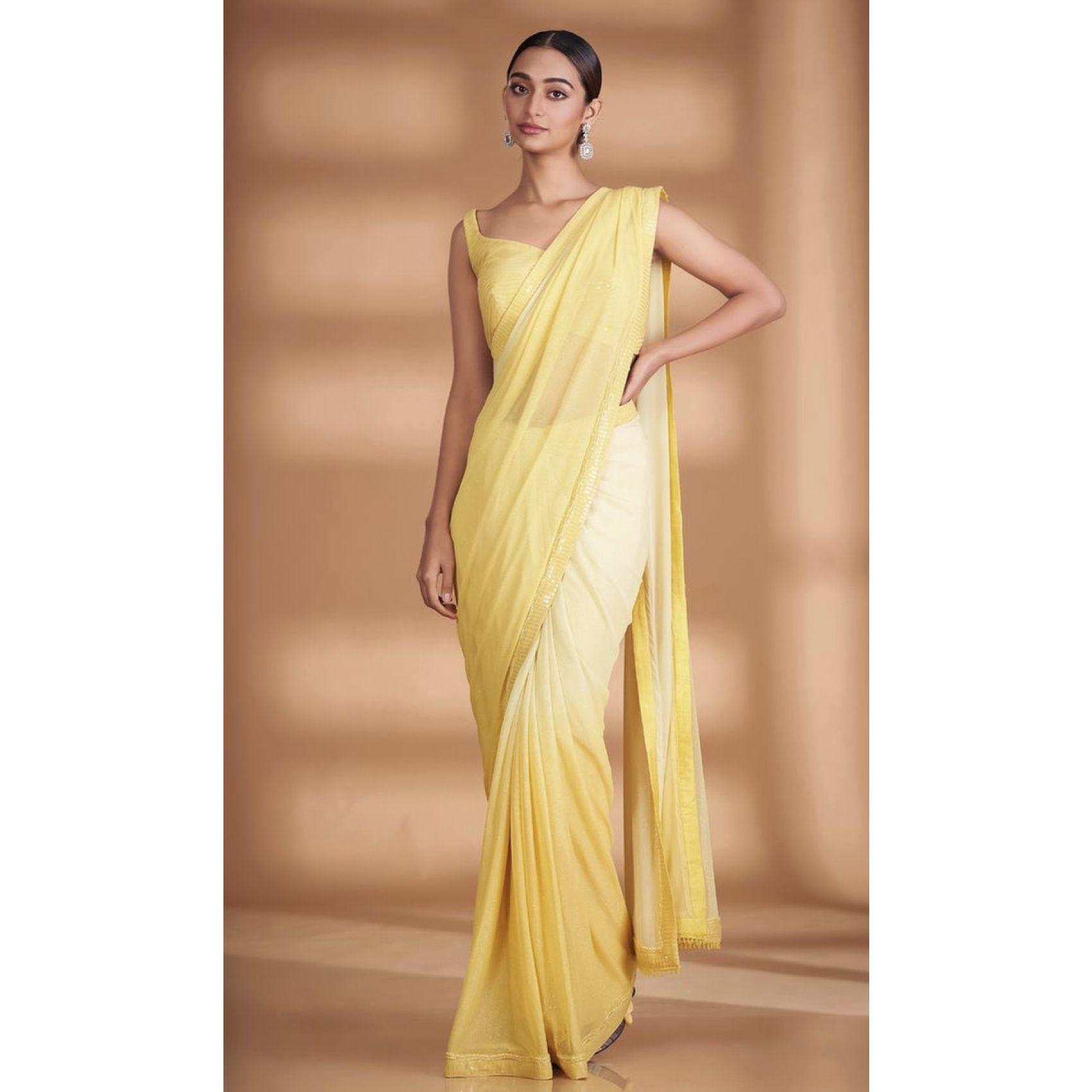 Saree - Haldi