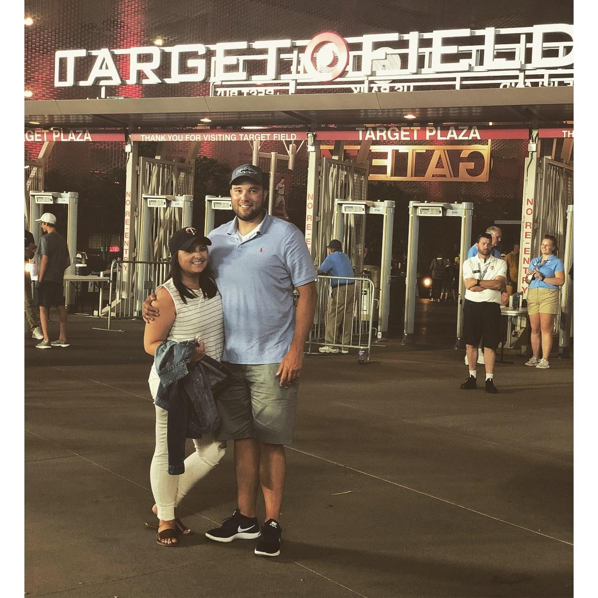 First Twins game together.