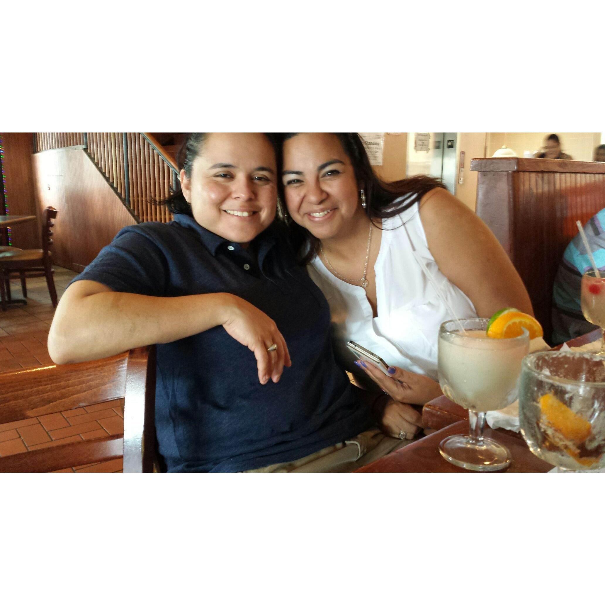 First time Nancy met the family 2015