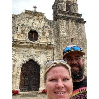 At the Mission, that we somehow got locked in...