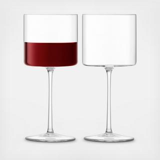 Otis Red Wine Glass, Set of 2