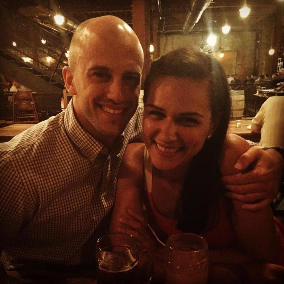 Night before Erin Finn's wedding in NJ, May 2016.