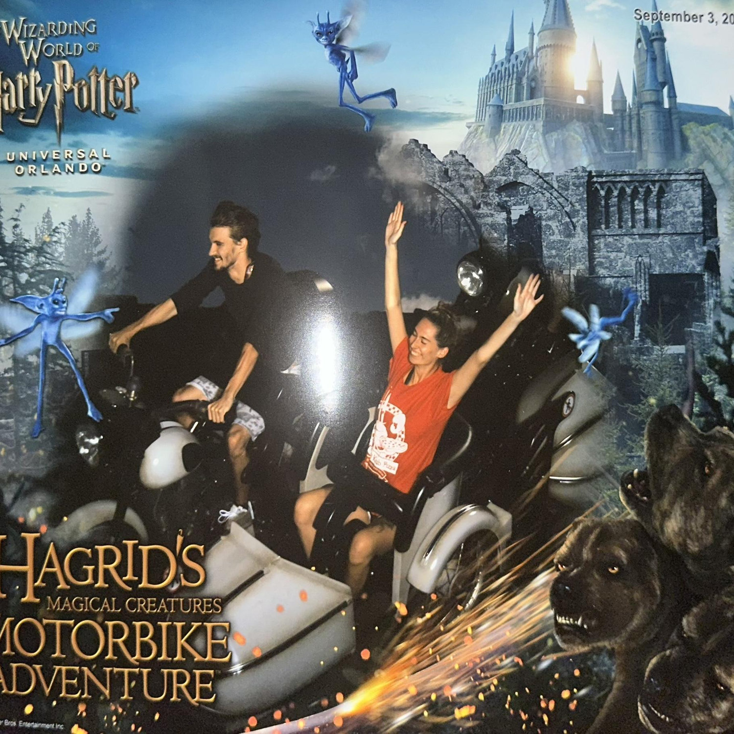 First trip to Universal Studios Orlando together