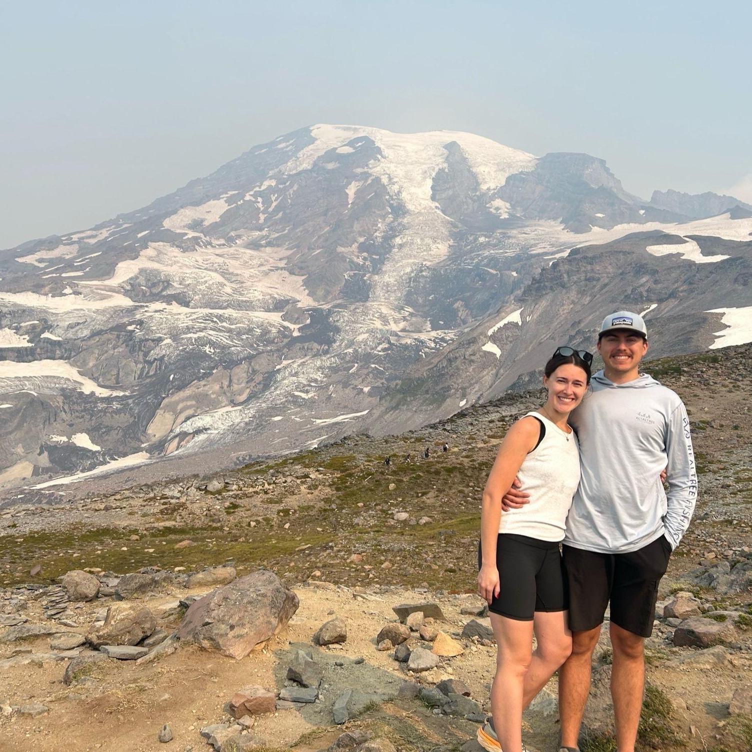 One of our favorite weekends so far–Mount Rainier. We crammed as many miles in as we could in 48 hours!