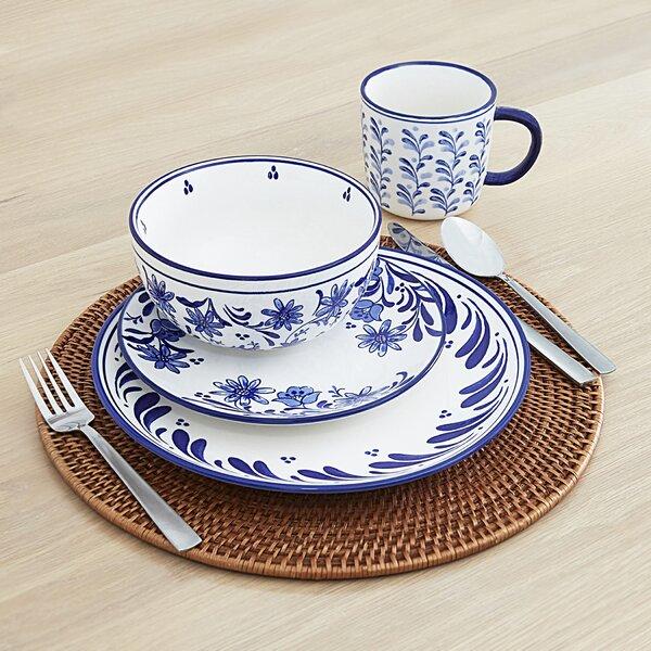 Prisco Tuscan 16 Piece Dinnerware Set, Service for 4