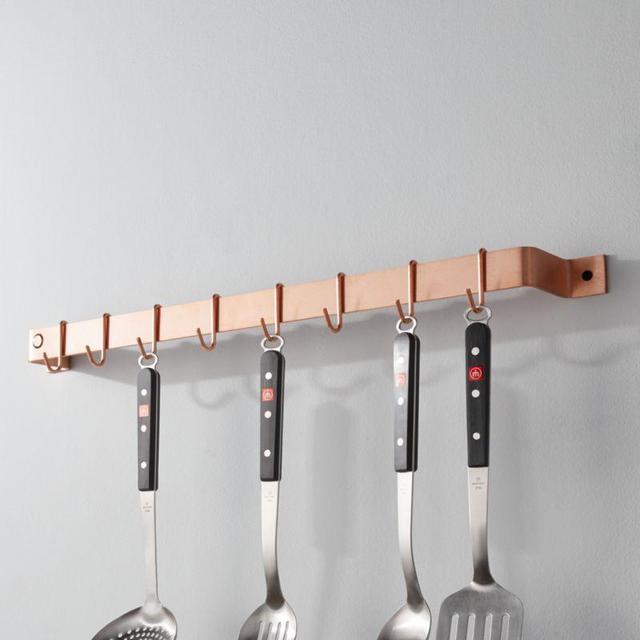 Enclume ® 30" Brushed Copper Gourmet Utensil Bar