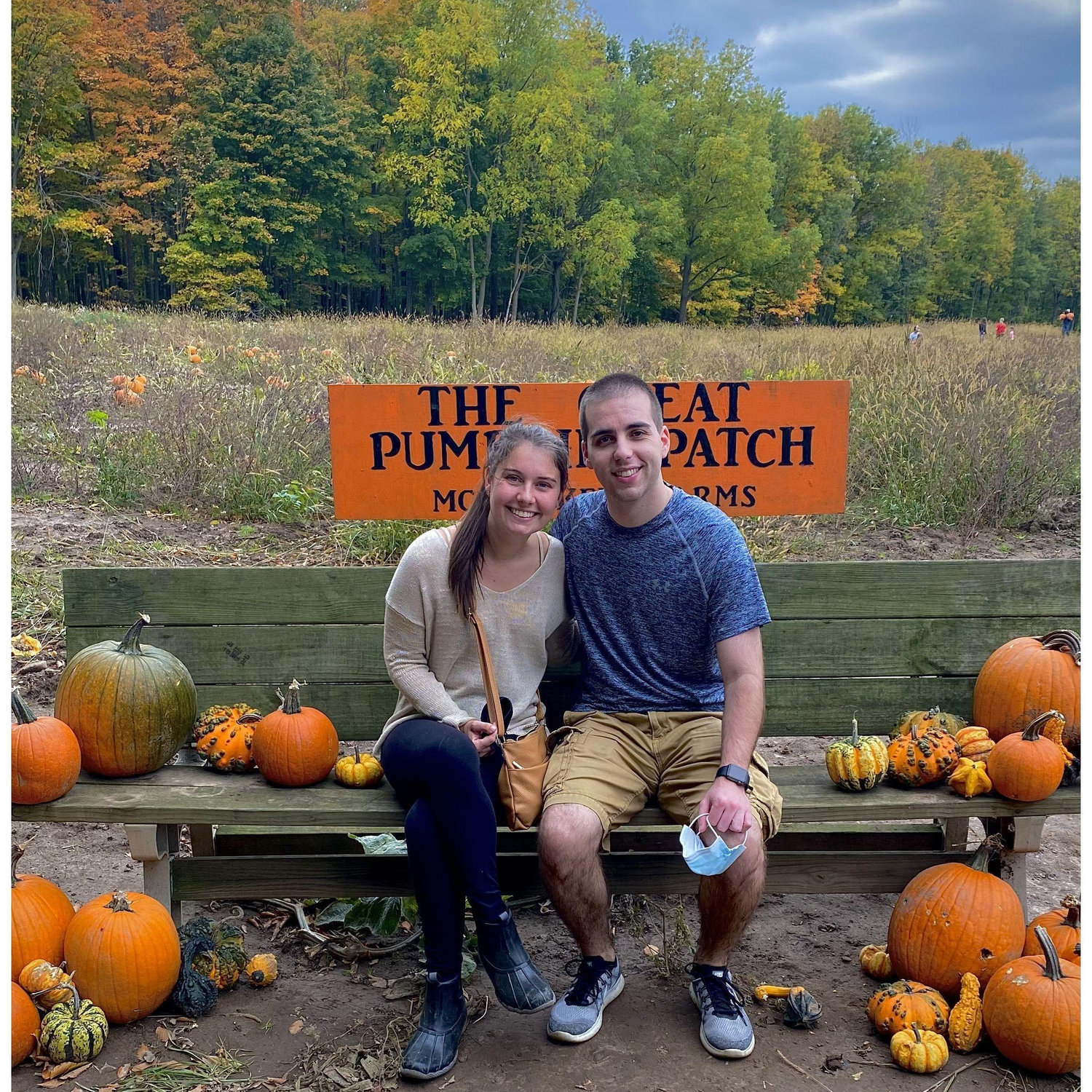 Pumpkin picking at The Great Pumpkin Patch! October 2020