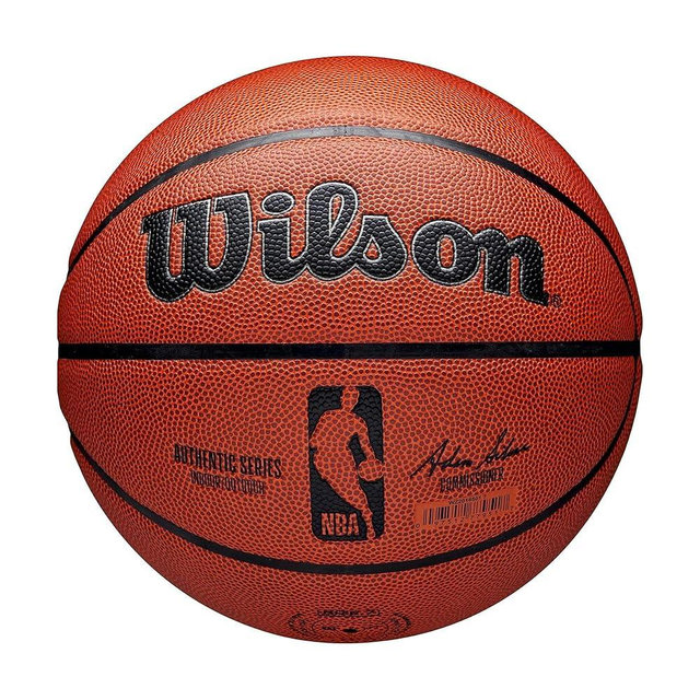 WILSON NBA Authentic Indoor/Outdoor Basketballs - Size 3, Size 6 and Size 7