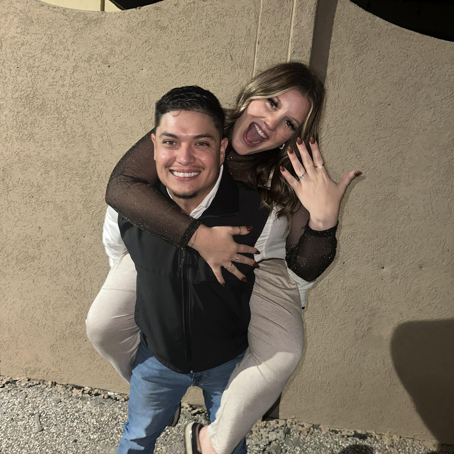 MY surprise birthday party AND engagement!! Best night. Best surprise! 💍