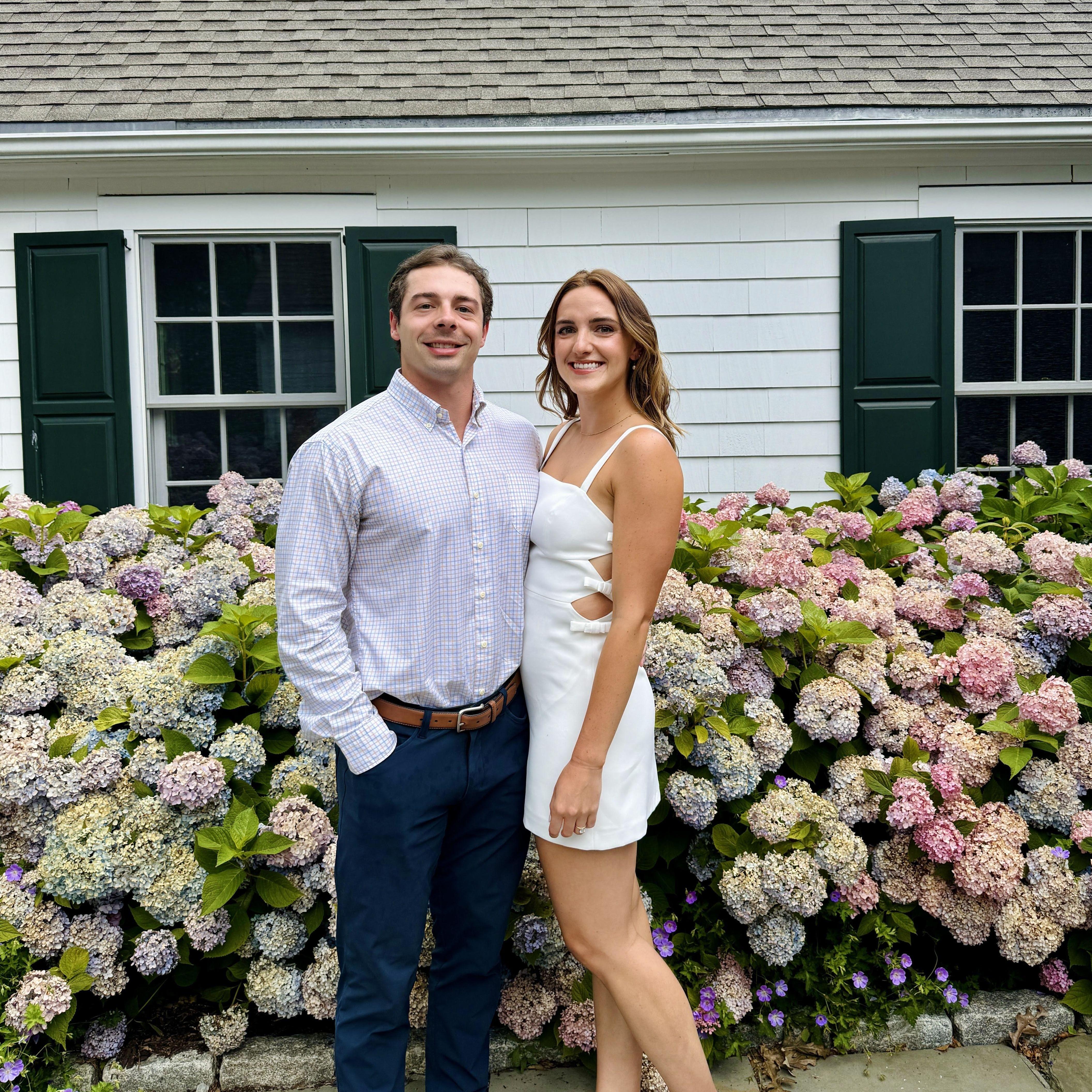July 6th, 2024: Engagement celebration with family in Connecticut.