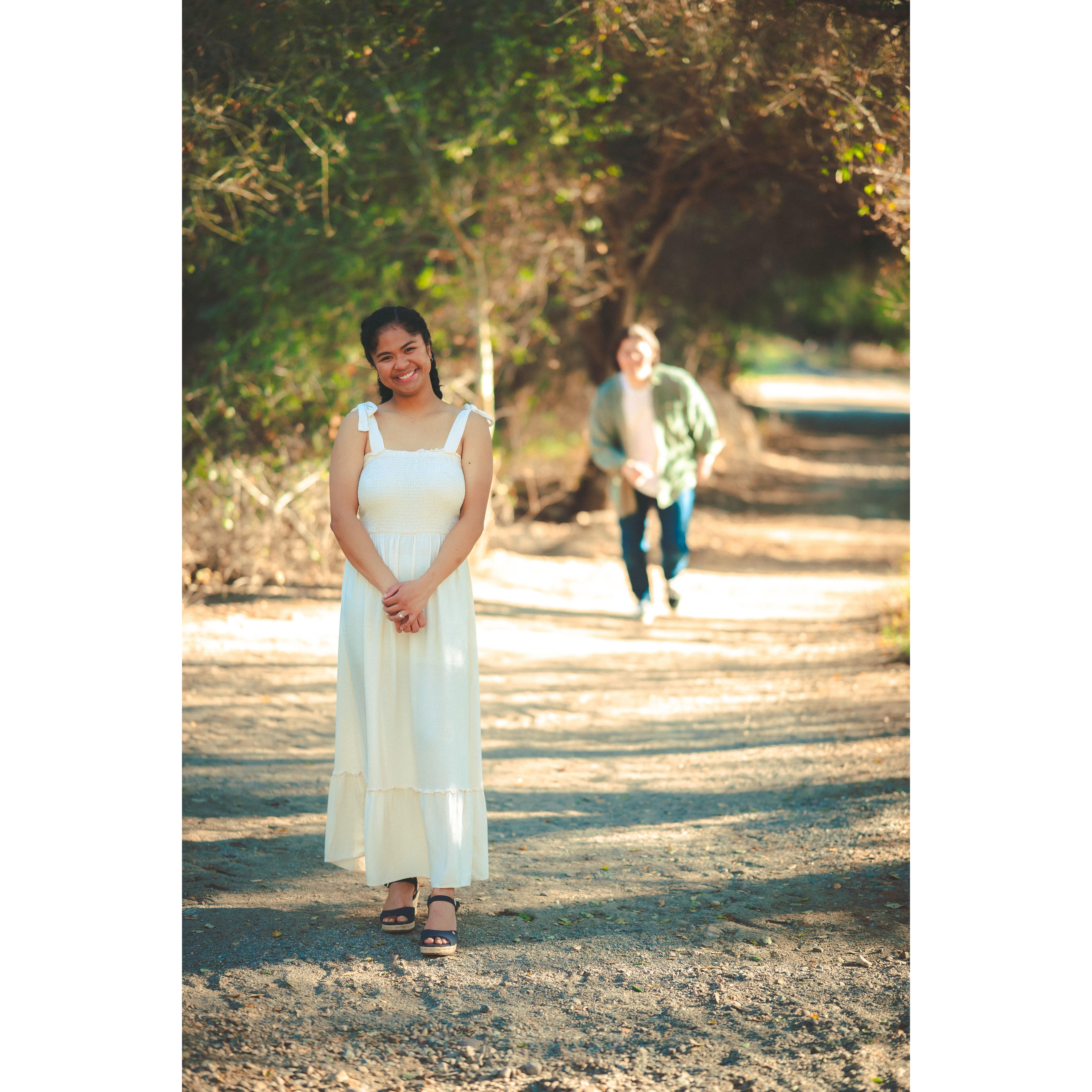 (February 23, 2025):  Erm... he's right behind me isn't he?!