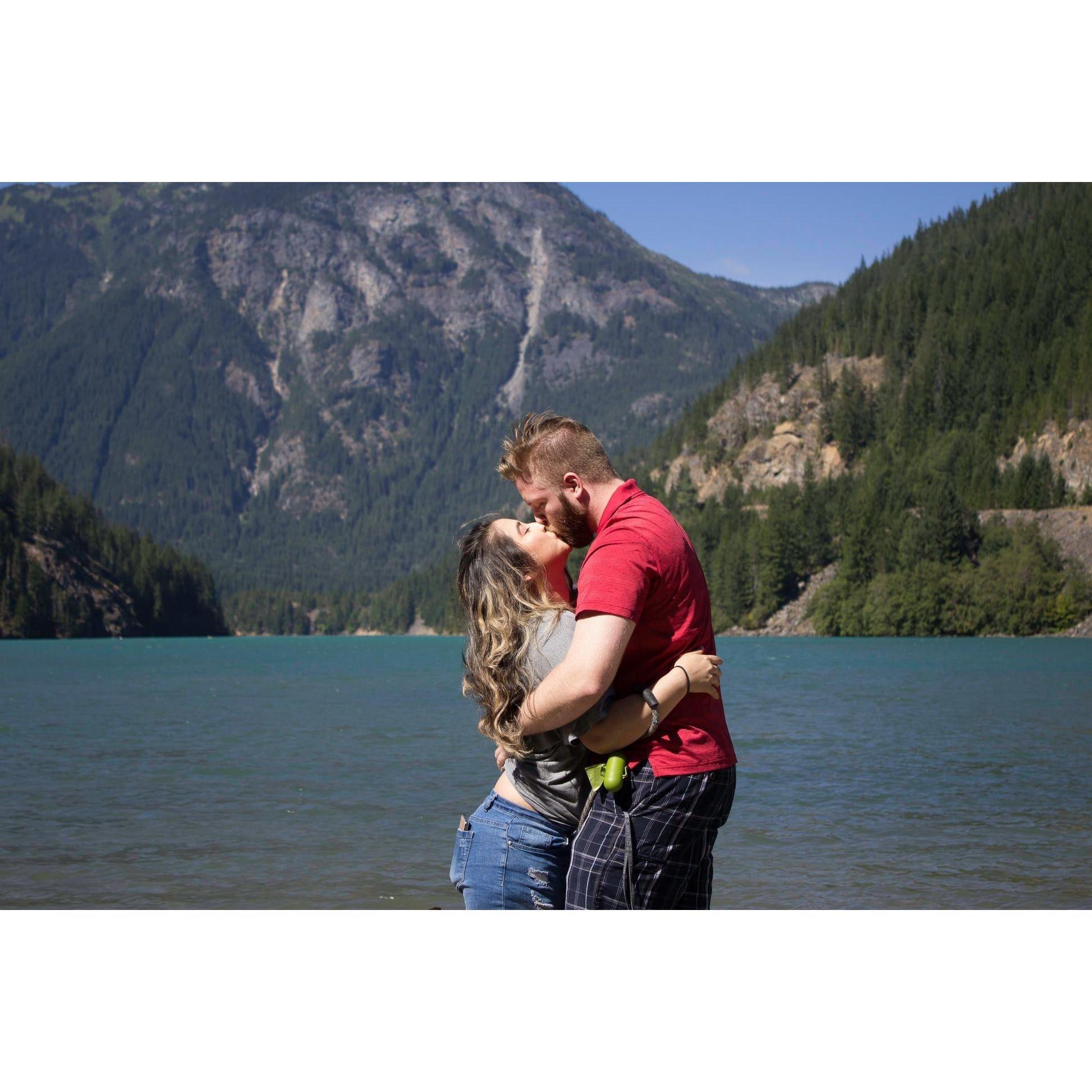 Right after Braden Proposed <3