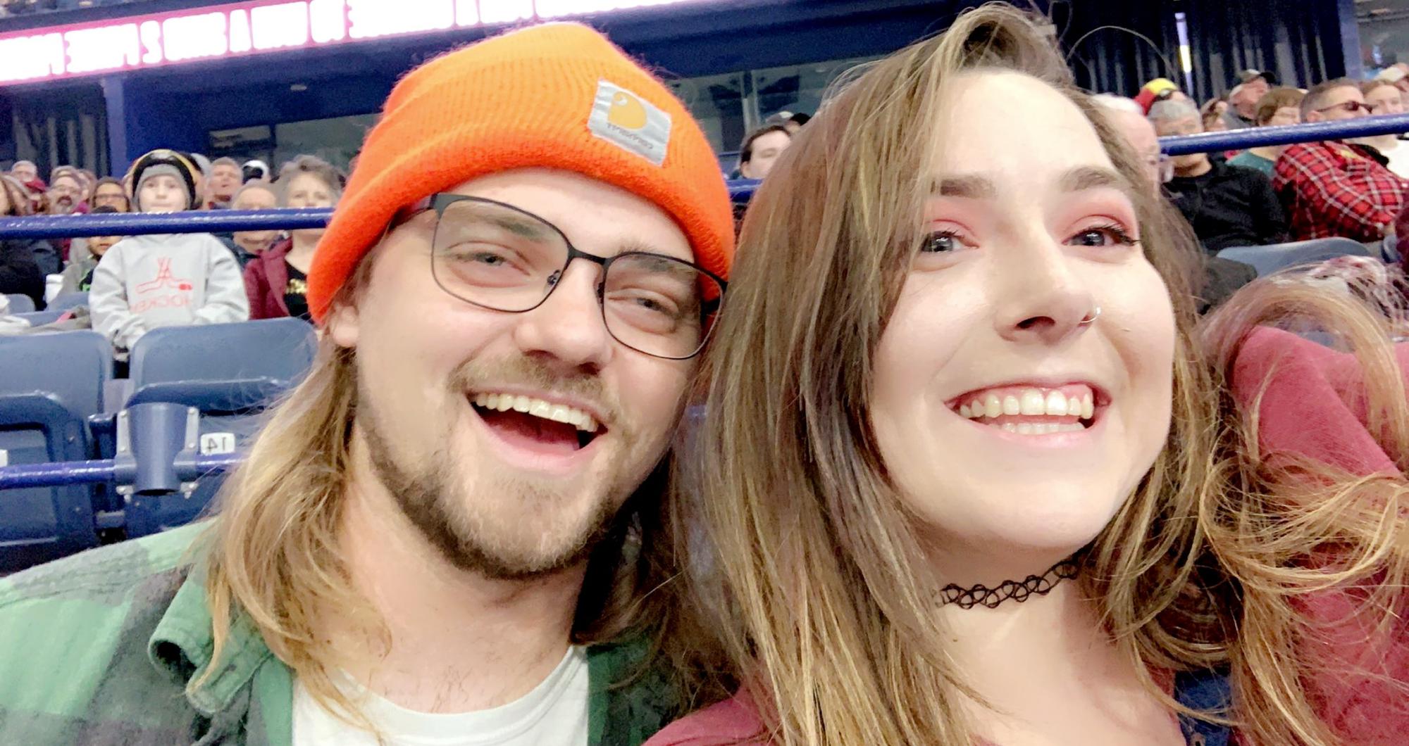 Wolves hockey game!