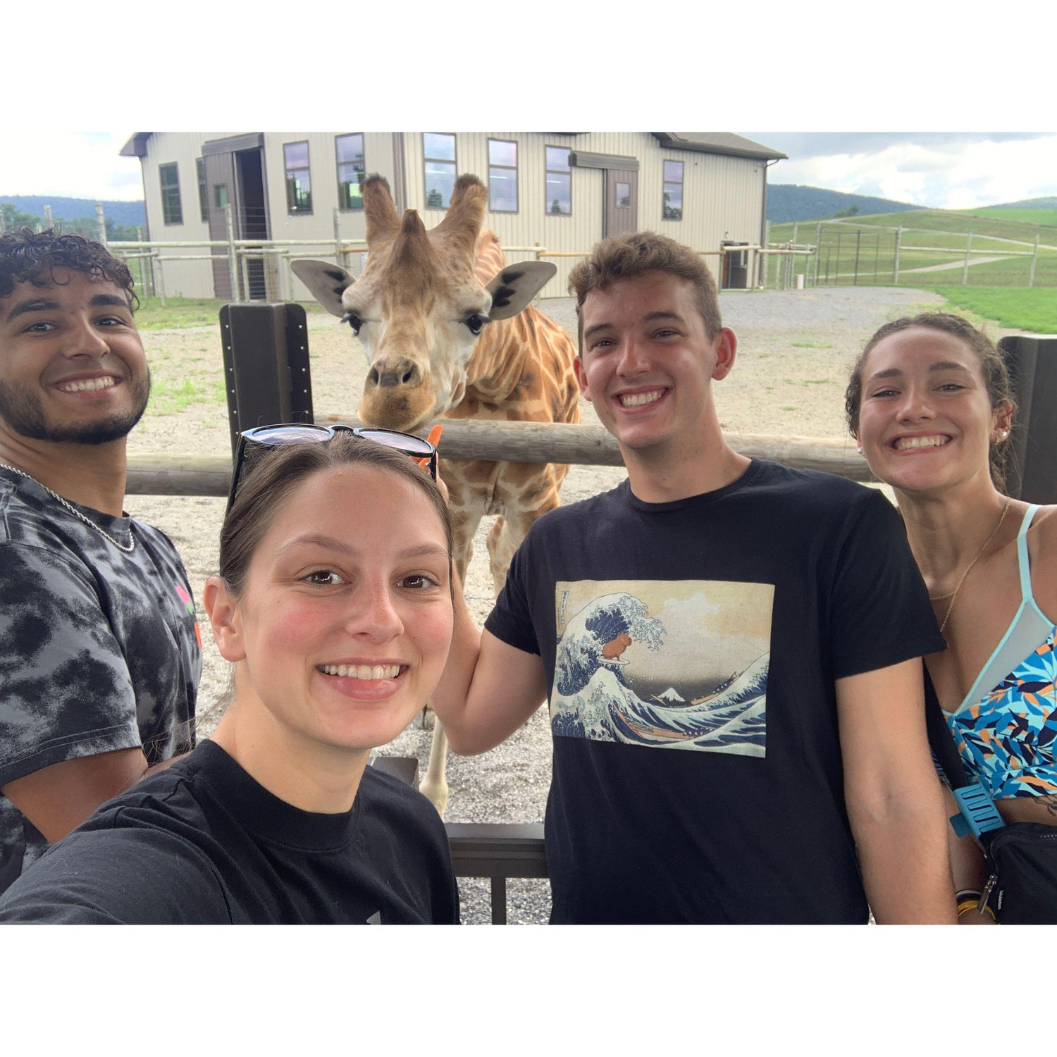 We enjoy hanging out with our friends and going on adventures that involve seeing animals!