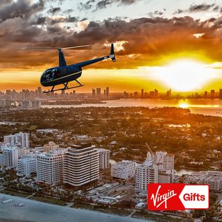 Romantic South Beach Helicopter Tour with Champagne for 2 - Miami