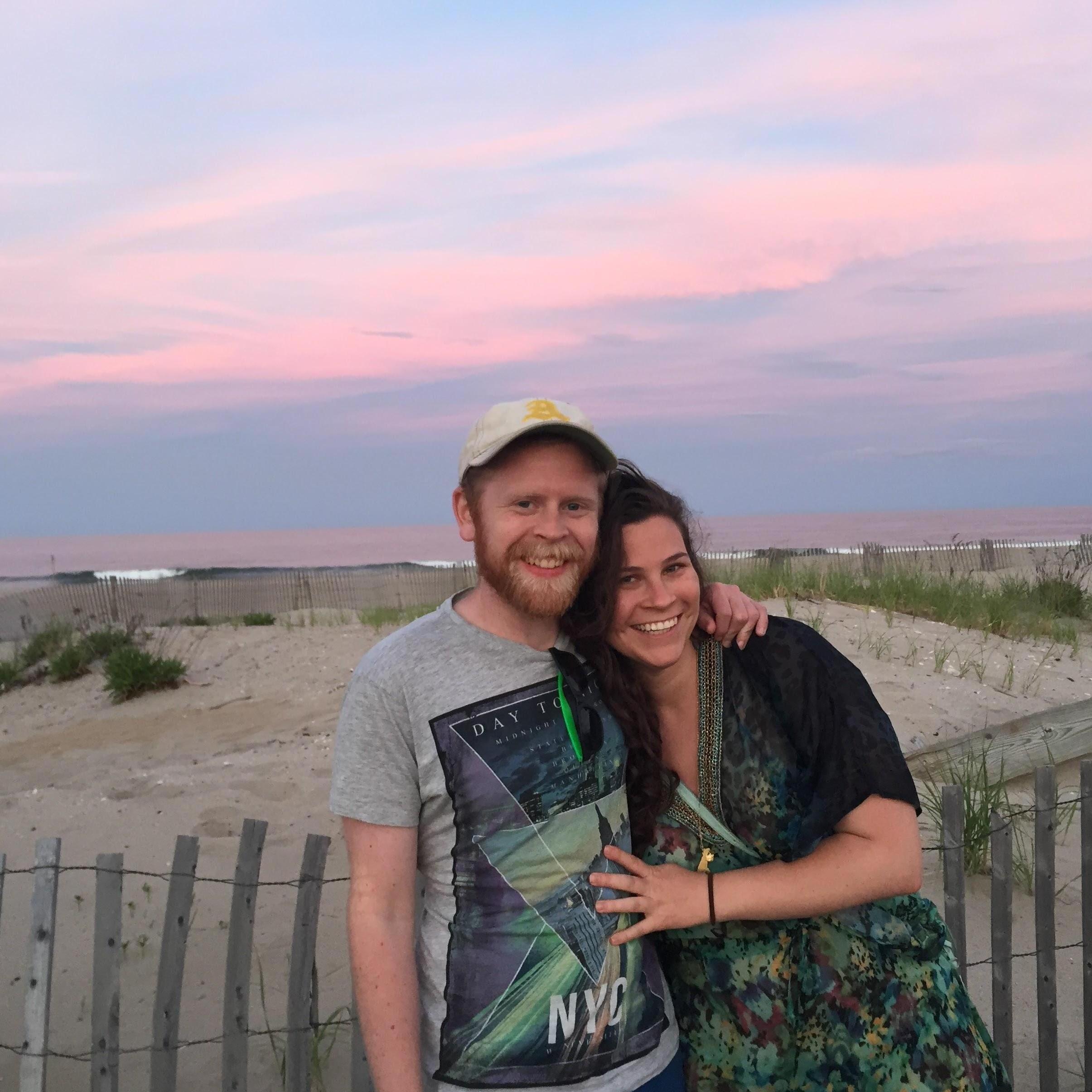 Sunset at the Jersey Shore