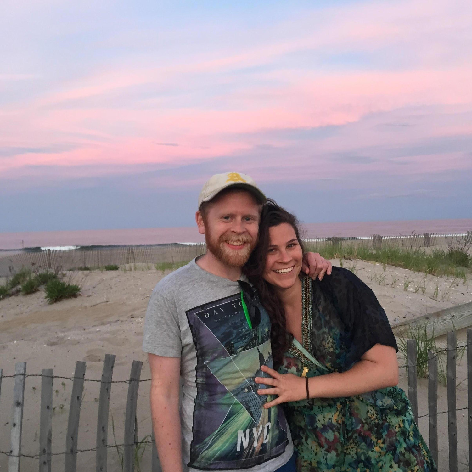Sunset at the Jersey Shore