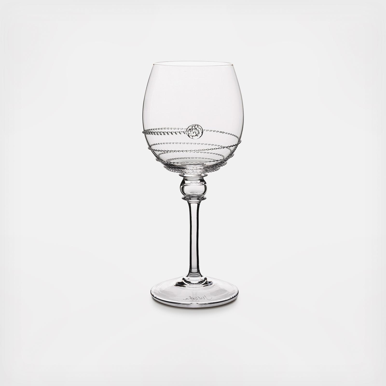 Juliska Puro Wine Glass - Tortoiseshell