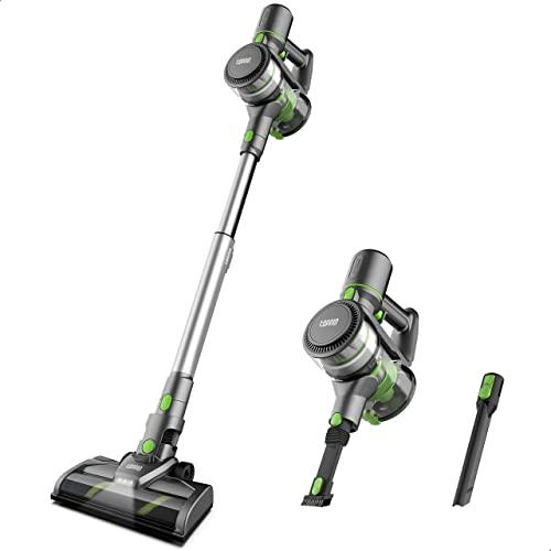 TOPPIN Stick Vacuum Cleaner Cordless - Tangle-Free 6 in 1 Powerful 12Kpa Suction Stick Vacuum, Lightweight and Big Capacity, Up to 35min Runtime, Ideal for Home Hard Floor Carpet Car Pet