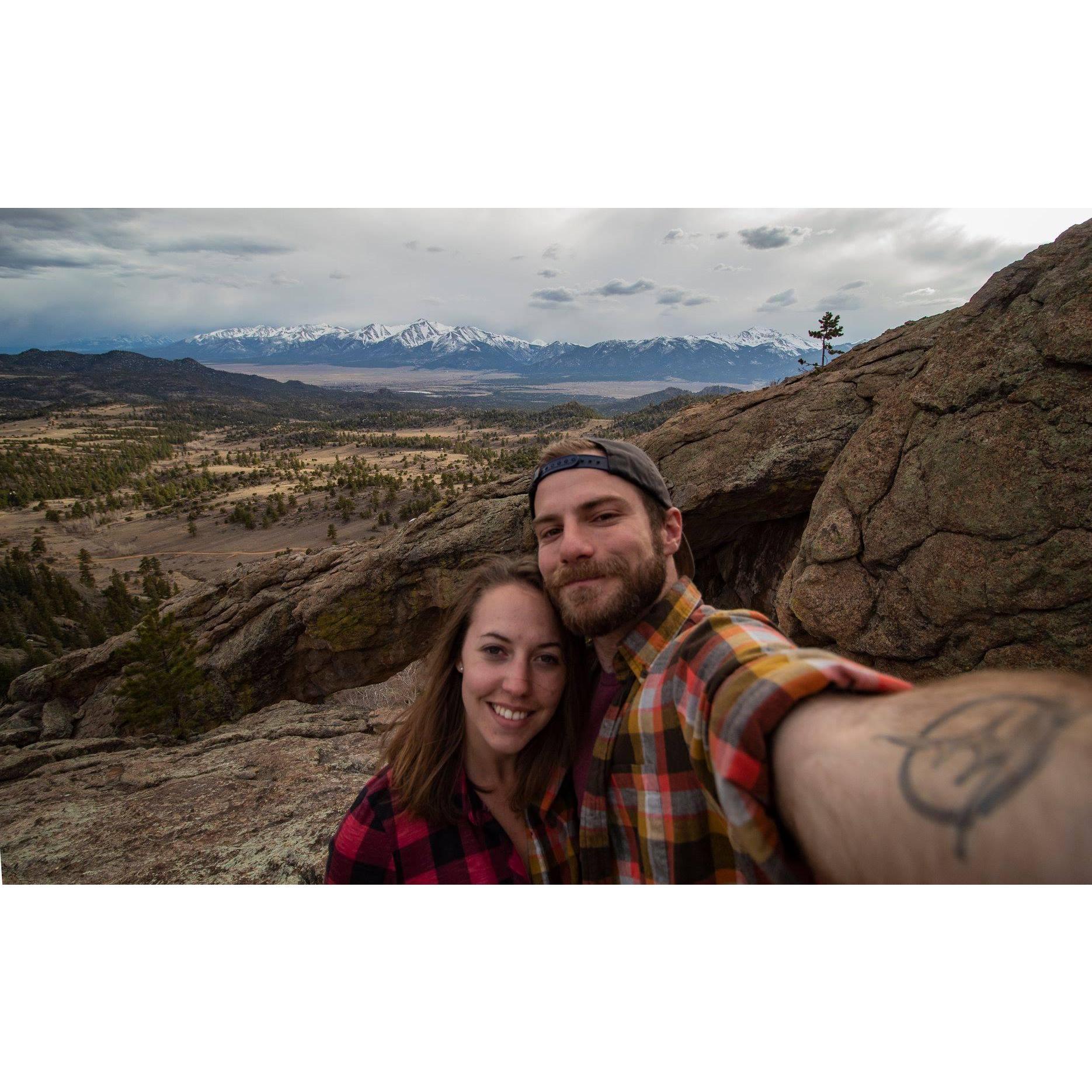 Hiking in Buena Vista 2020.