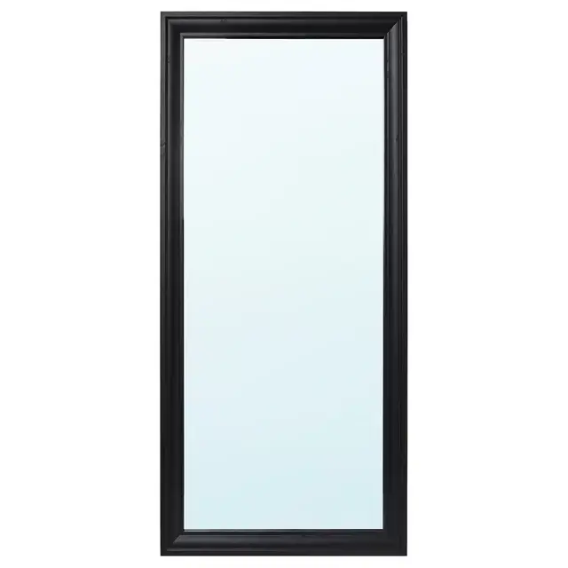 TOFTBYN Mirror, black29 1/2x65 "
