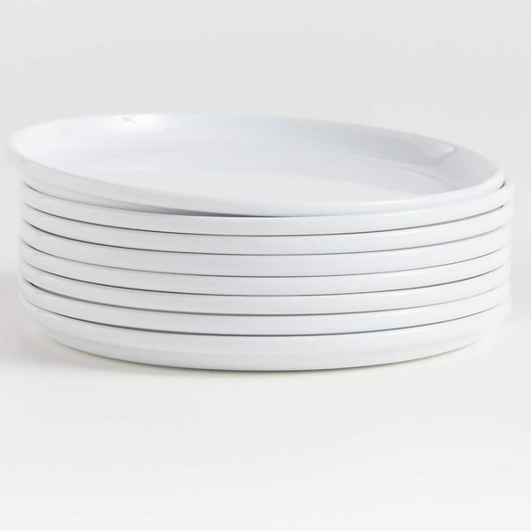 Logan Stacking Dinner Plates, Set of 8