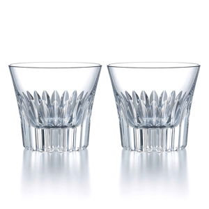 Baccarat Crystal Whisky Glasses, Set of 2 / Vasos para whisky Baccarat de cristal, 2 piezas