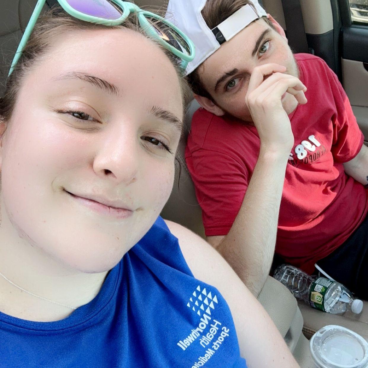Our first trip together! We saw USWNT play.