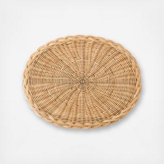 Oval Braided Basket Placemat, Set of 4