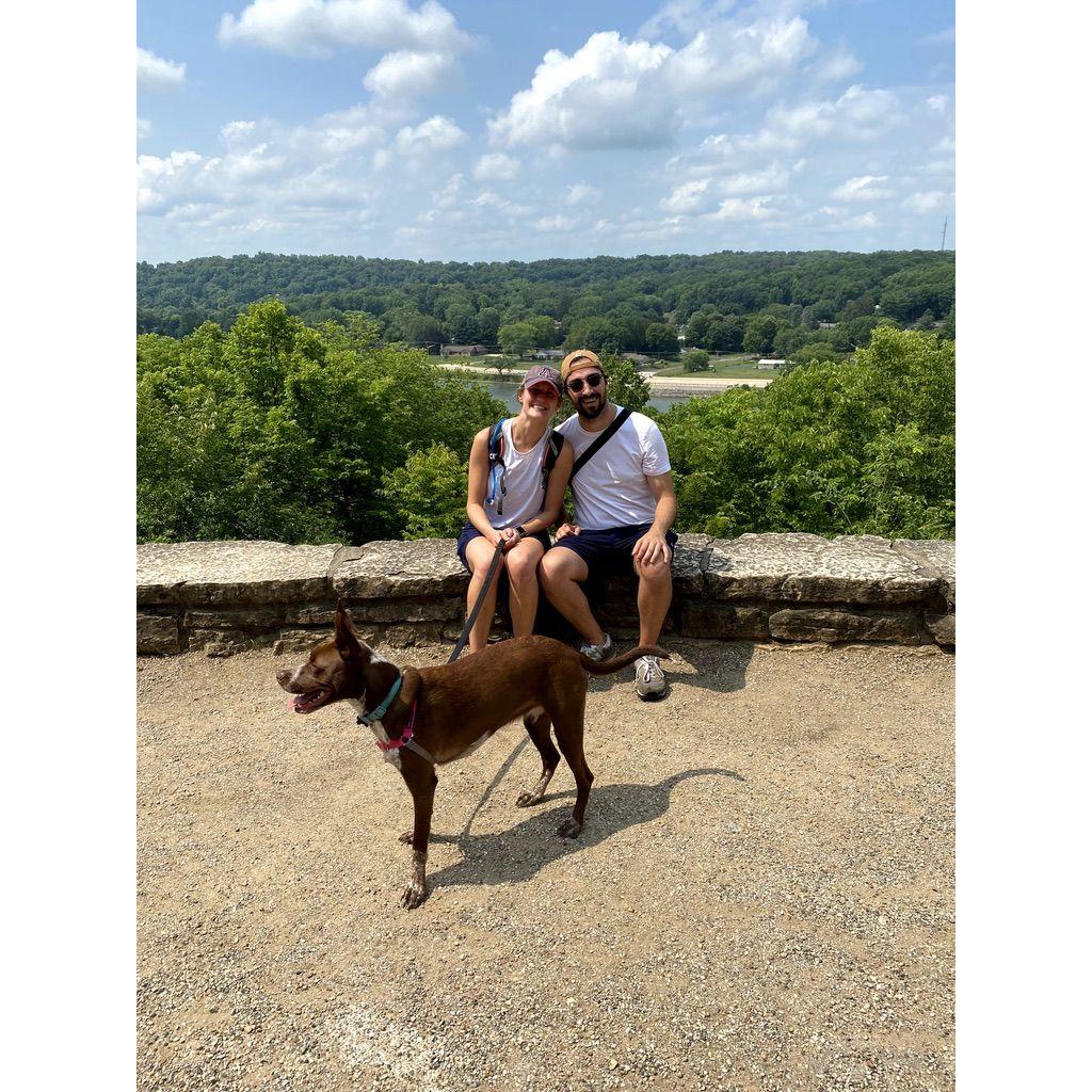 First hike at Lowden State Park