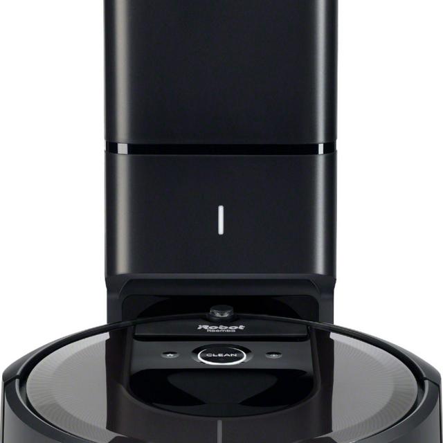 iRobot - Roomba i7+ Wi-Fi Connected Robot Vacuum with Automatic Dirt Disposal - Charcoal