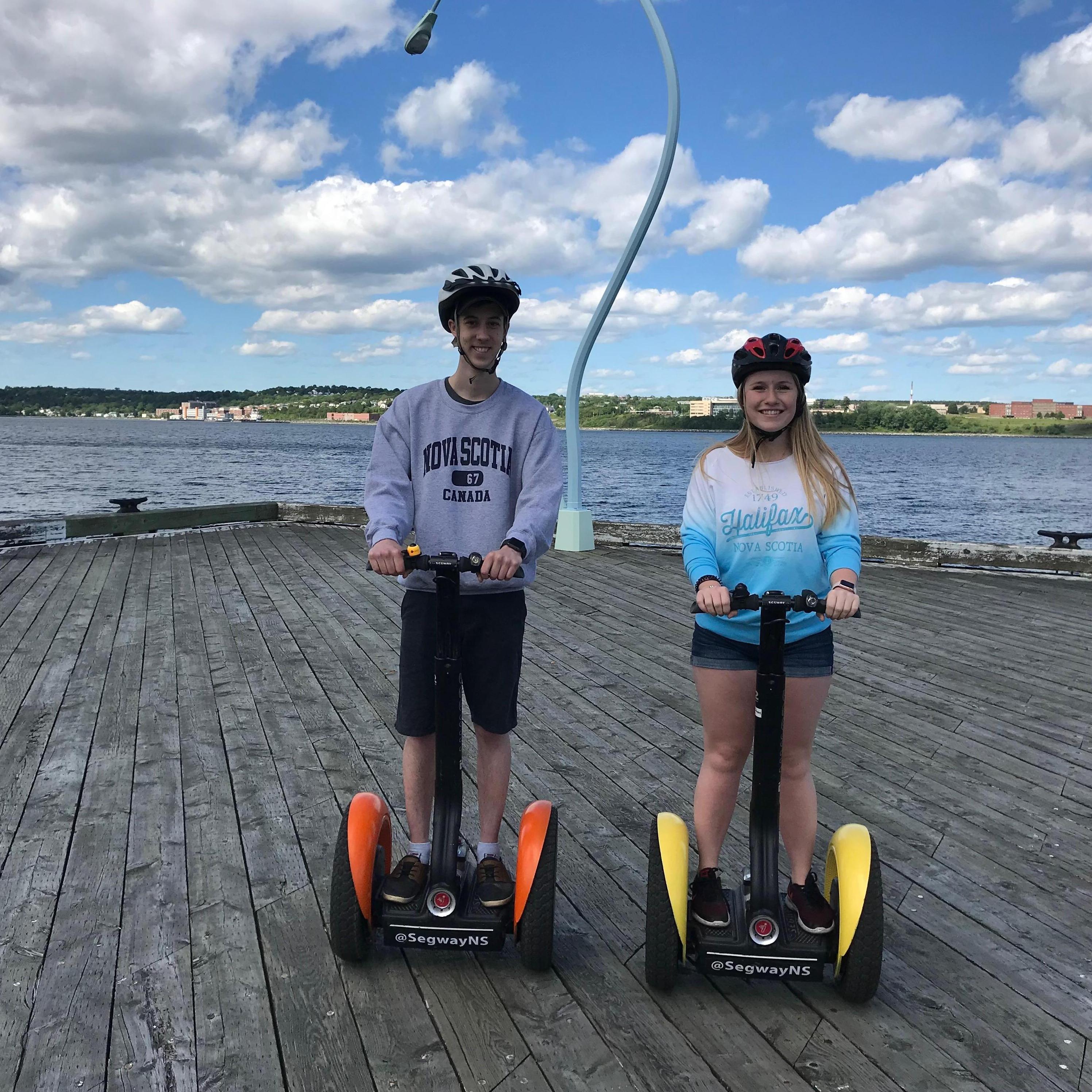 Segway tour in Halifax!